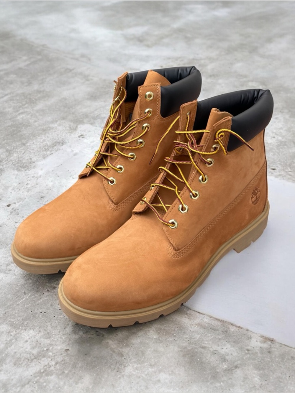 Timberland Men’s 6in Plain Toe Waterproof Boots Wheat Size 13 No Box Check Desc!